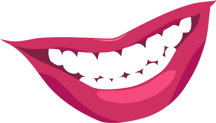 Illustration Smile Sticker By Dev - Smile (1000x1000)
