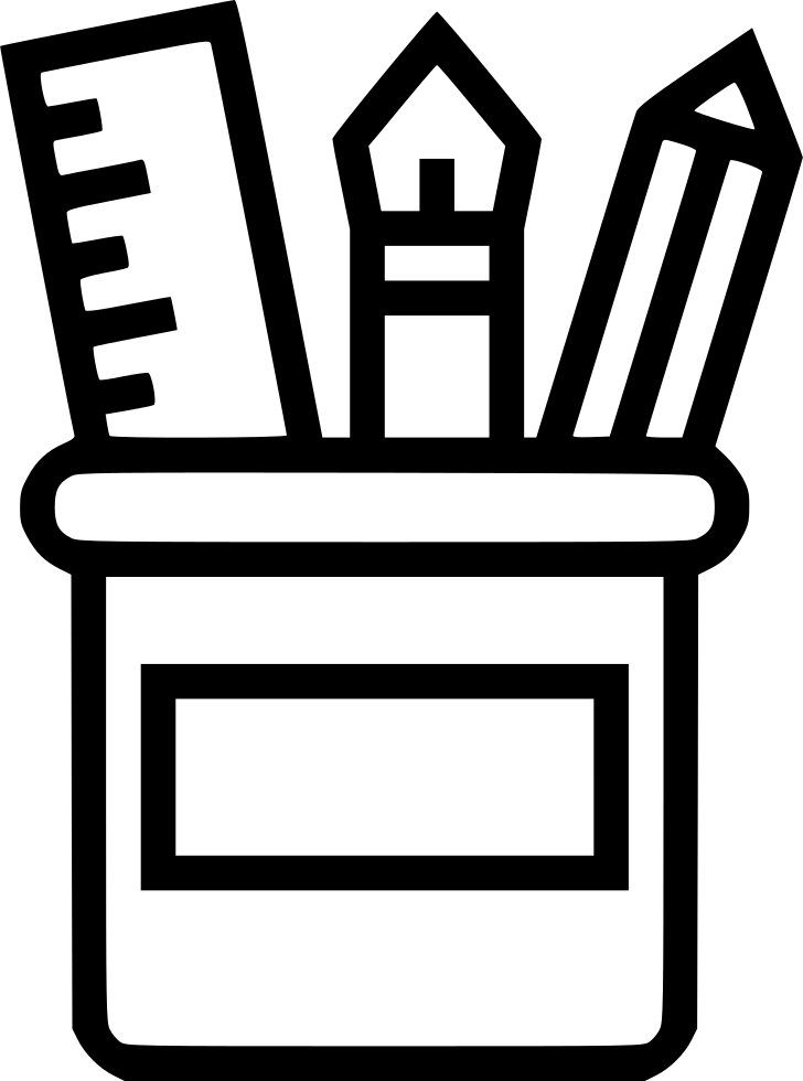 Office Supplies Comments - Lapicero Vector (728x980)