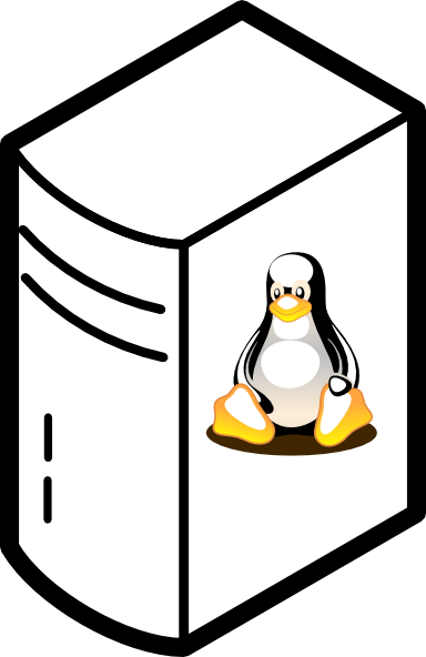 Linux Server Clip Art At Clker - Serwer Symbol (384x592)