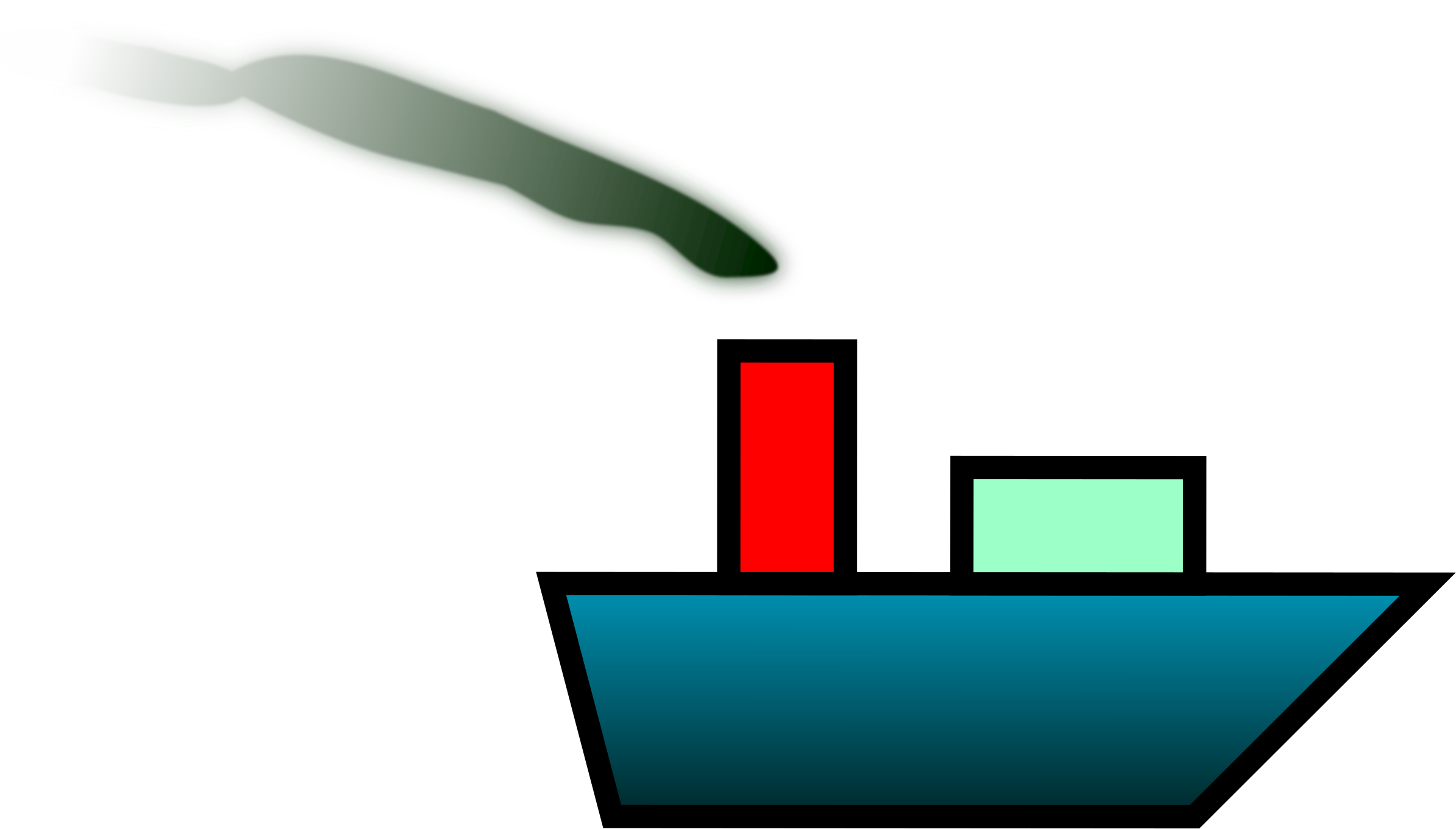 Big Image - Cargo Ship Clip Art (2400x1438)