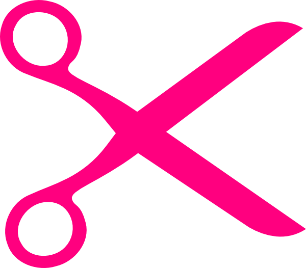 Scissors Clip Art At Vector Clip Art - Hair Salon Scissors Clip Art (600x526)