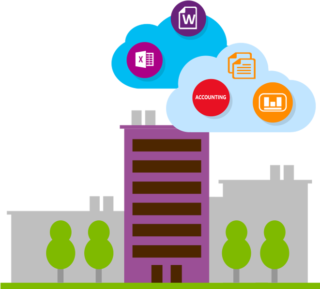 Header Smb Gp Illustration - Azure File Sync Design (679x625)