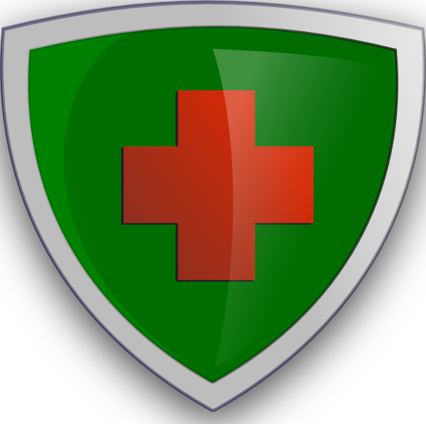 Shield Clip Art Free Vector - Shield Clipart (600x598)