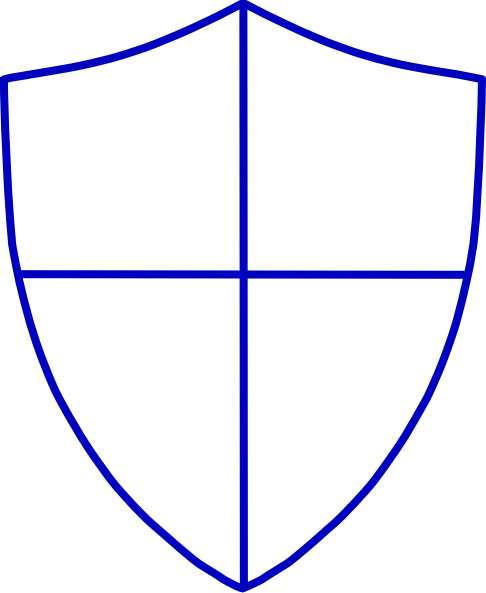 Knight Shield Template (486x593)