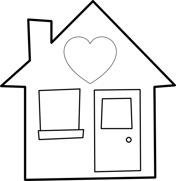 House Outline (582x596)
