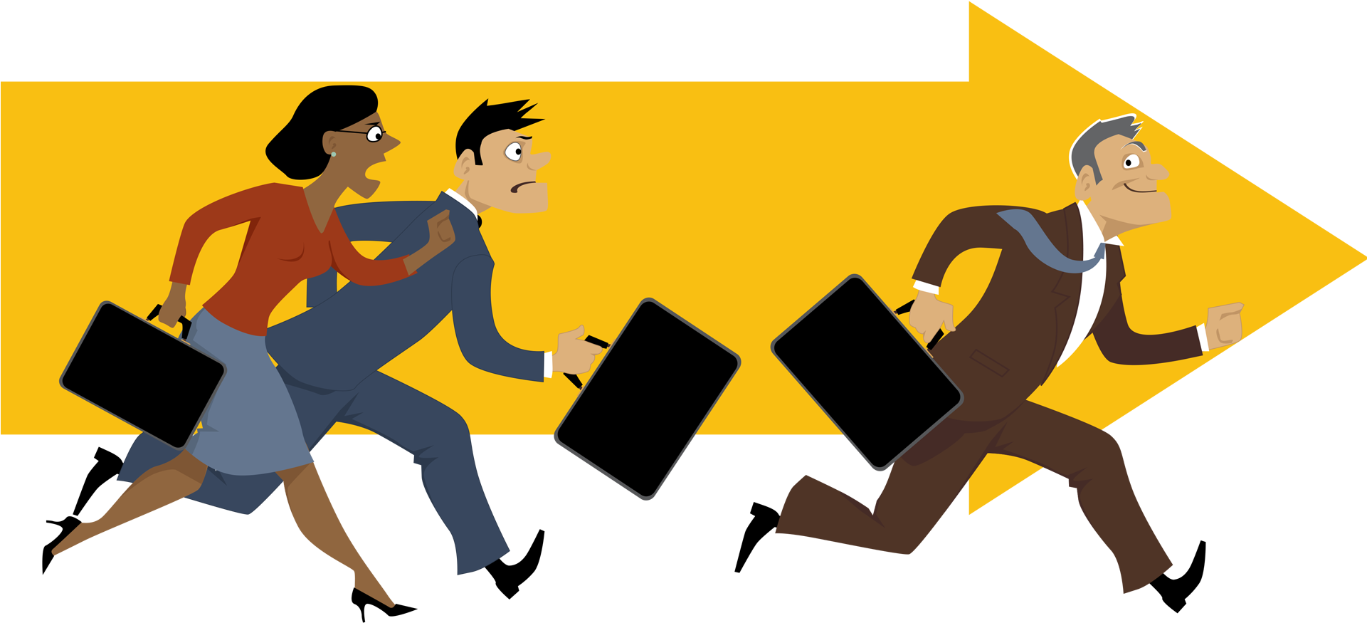 Why Job Hunting Is So Competitive, Nowadays Https - Vector Graphics (1920x970)