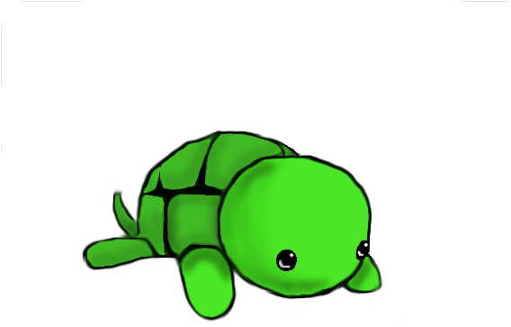 Cute Turtle Drawing - Cute Turtle Drawing Easy (720x792)