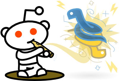 Meet Us At Pycon - Reddit Alien (572x300)