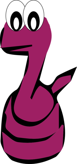 Snake - Clip Art (256x545)