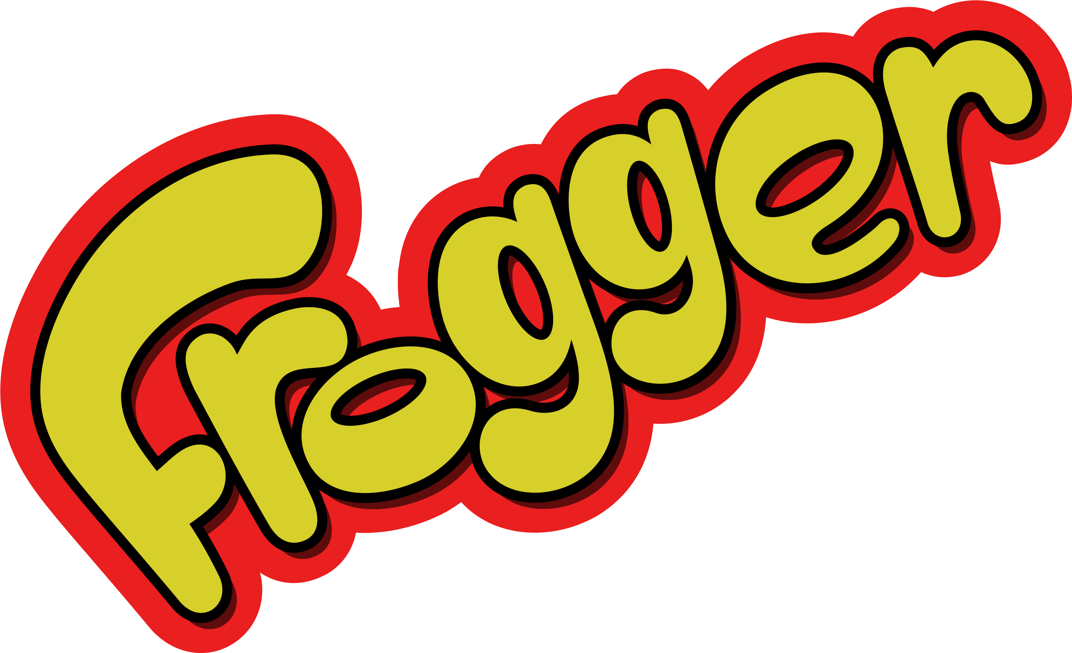 Frogger - Clear Logo - Atari Frogger Pc Software - Ee670435 (3840x2160)