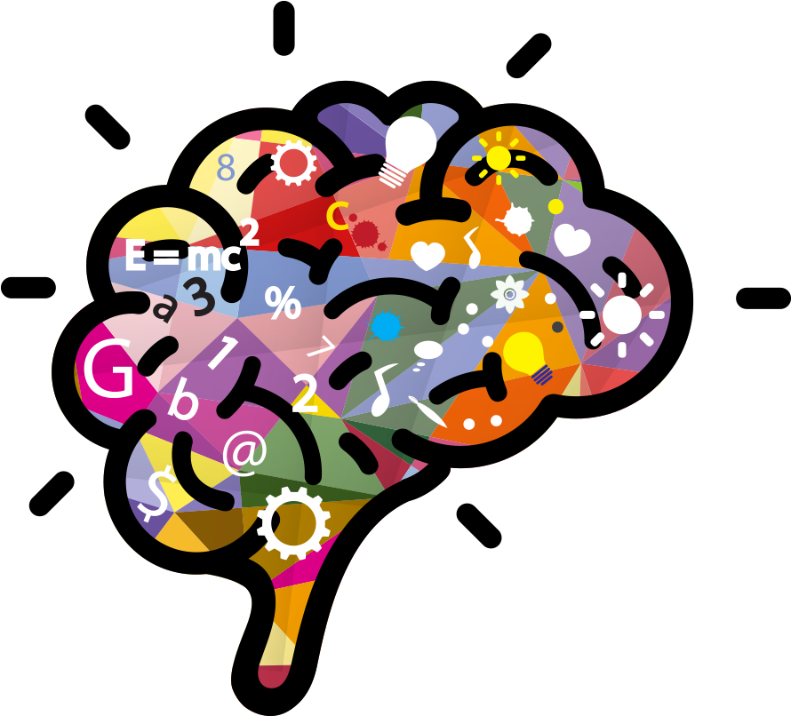 Brain Image - Vector Graphics (889x812)