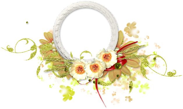 Frame, Photo Frame, Spring, Summer - Chamomile (640x393)