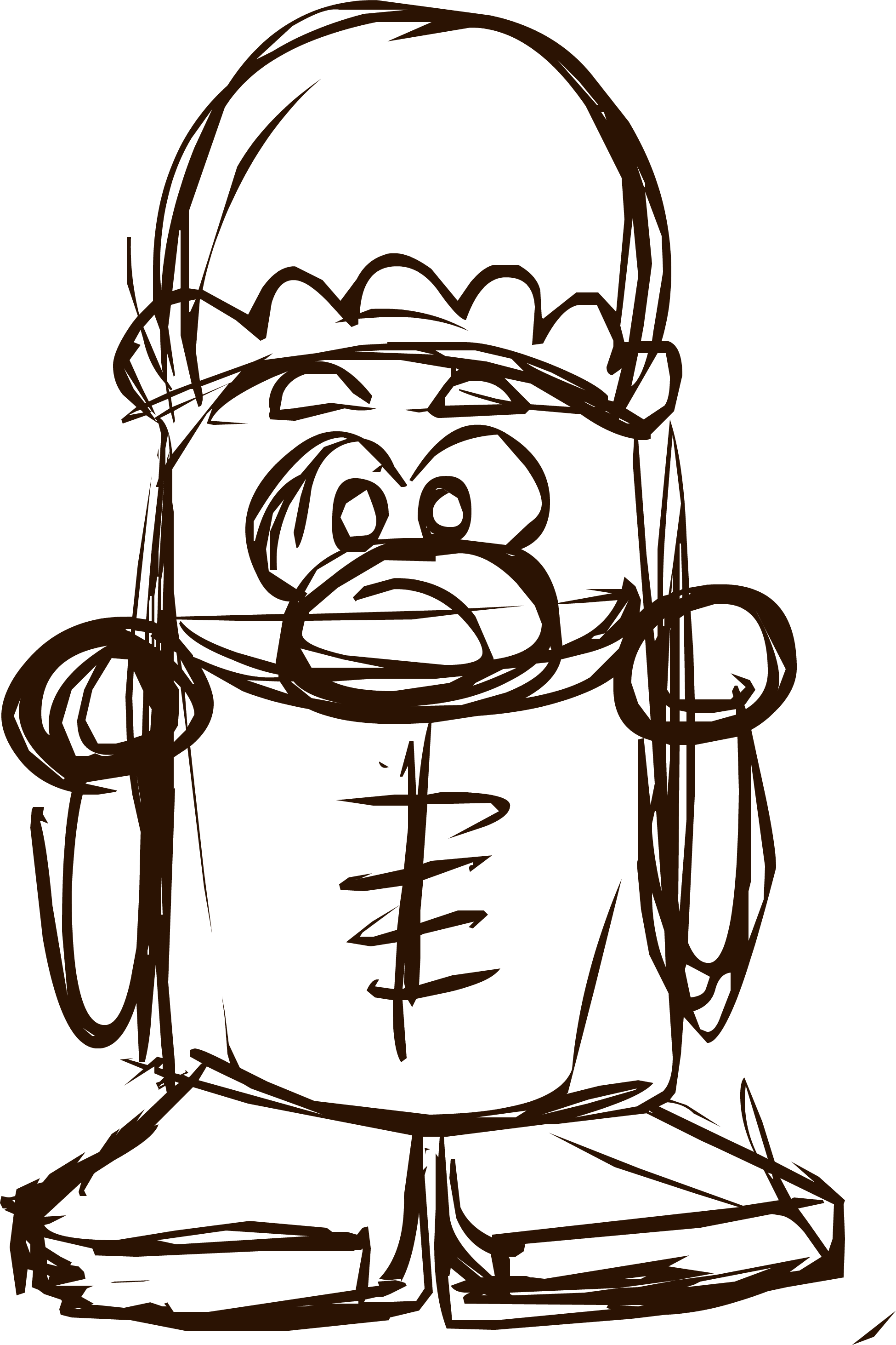 Nutcracker Pin Sketch - Sketch (1950x2925)
