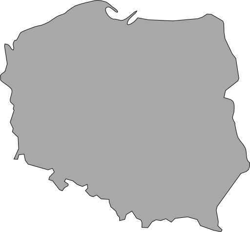 Map Of Poland (512x476)