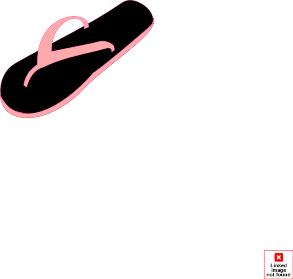Flip Flop Clip Art - Flip-flops (600x572)