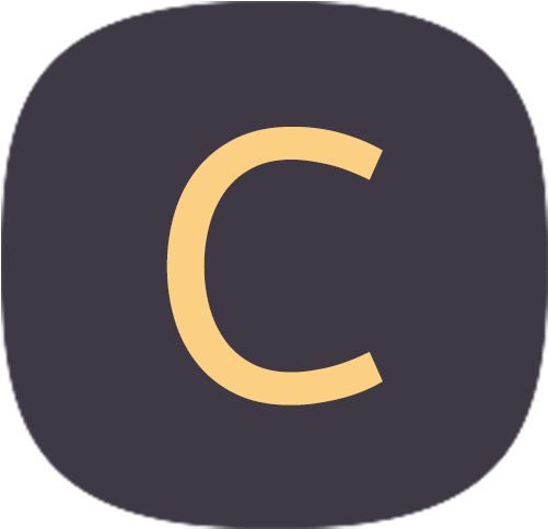 X Coolui Dark V2 - Circle (512x512)