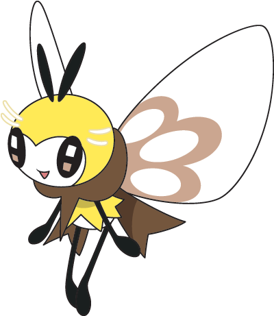 743ribombee Sm Anime - Does Cutiefly Evolve Into (480x480)