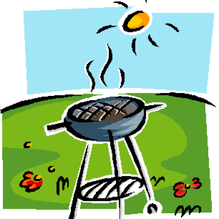 Cookout & Games - Bbq Clip Art (450x450)