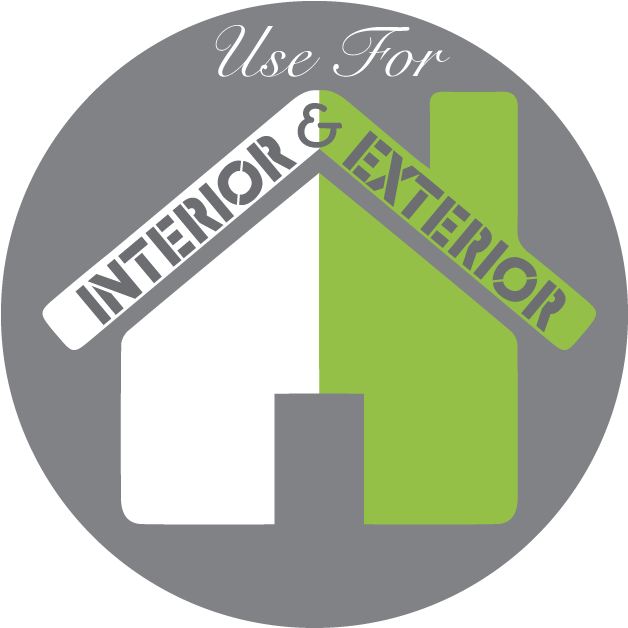 Interior And Exterior Applications Circle - Circle (734x734)