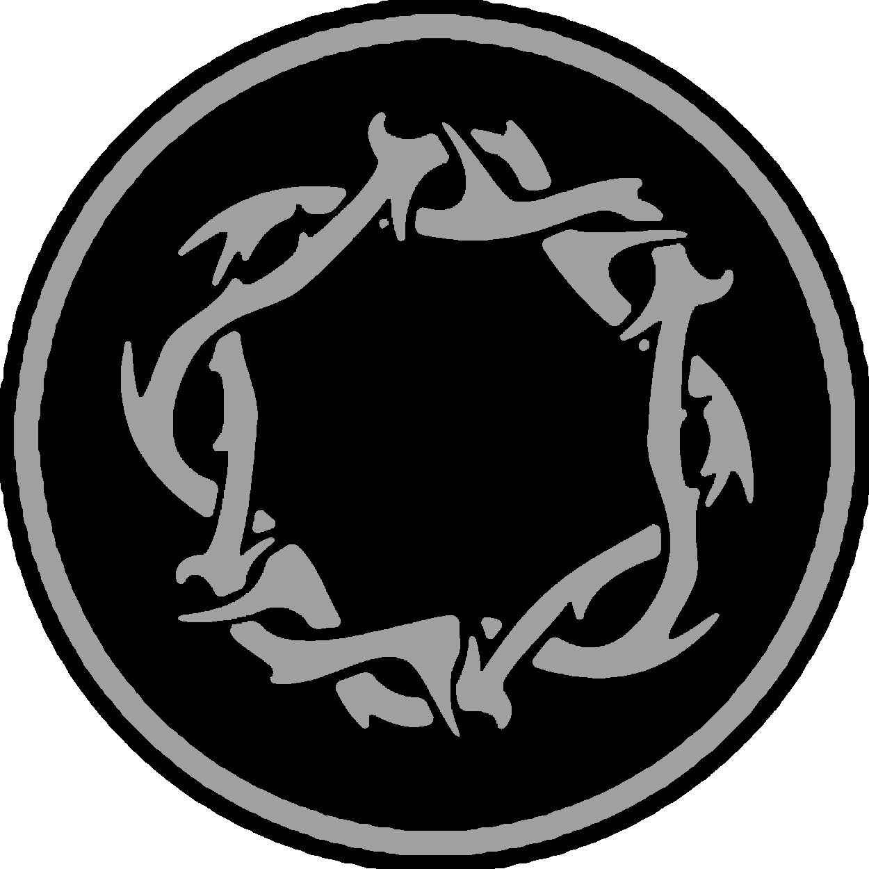 Silver Thorns Patch By Blagher Silver Thorns Patch - Bravado Spice Co Logo (1250x1250)