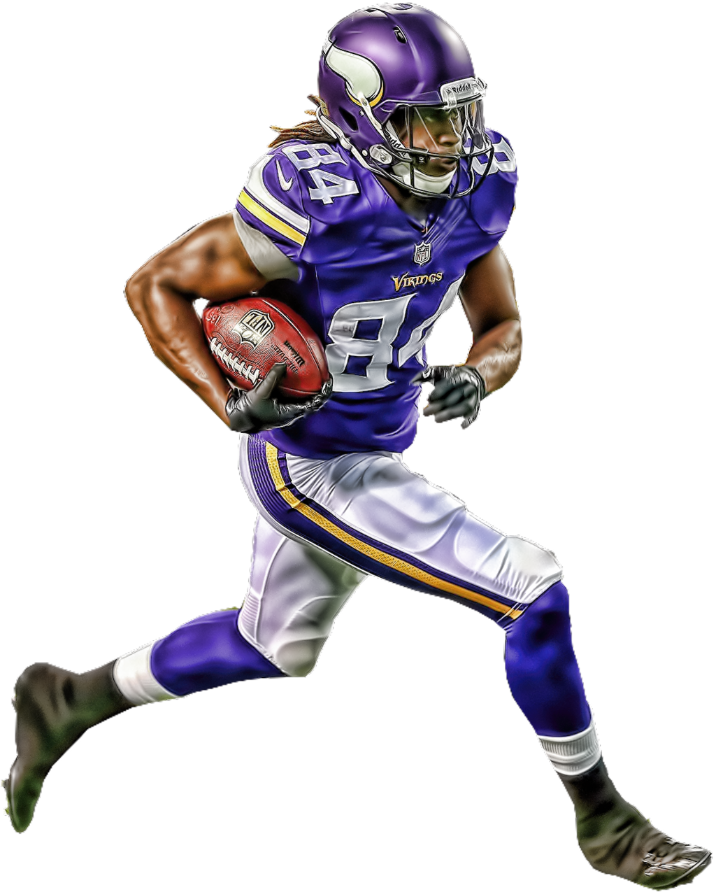 Vikings Player White Background (1024x1275)