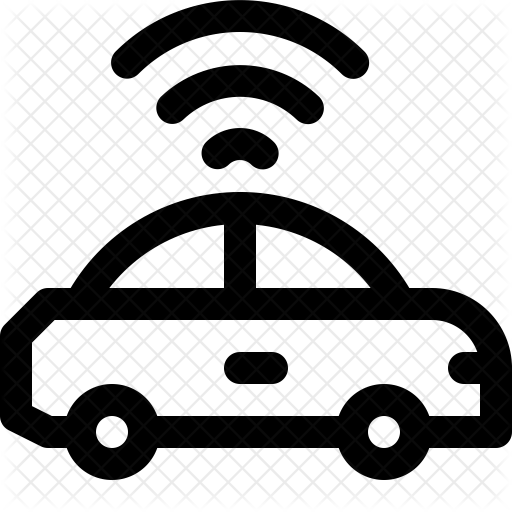 Autonomous Car Icon - Autonomous Car (512x512)