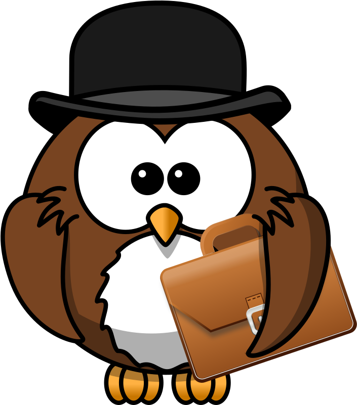 Medium Image - Cartoon Owl (714x800)