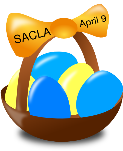 Easter Egg Basket Clip Art At Clker - Easter (486x595)