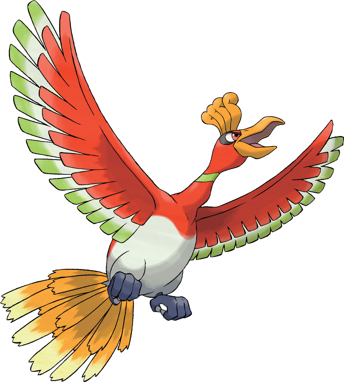 Ho-oh - Pokemon Tcg: Shining Legends Super Premium Ho-oh Collection (1280x1280)