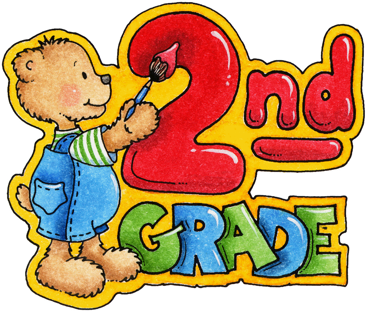Grade - 2nd Grade Clip Art (1200x1018)