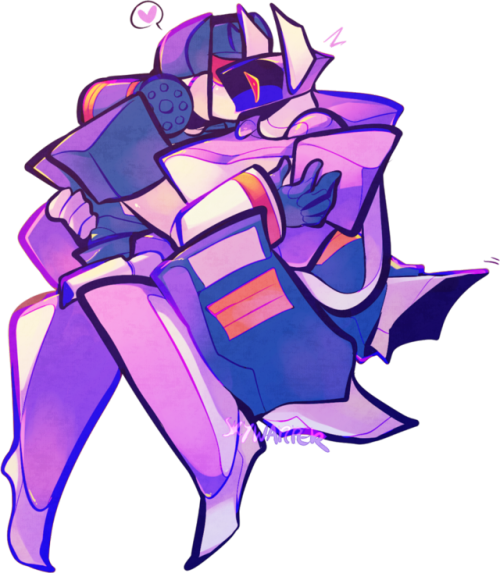Soundwave And Shockwave (500x573)