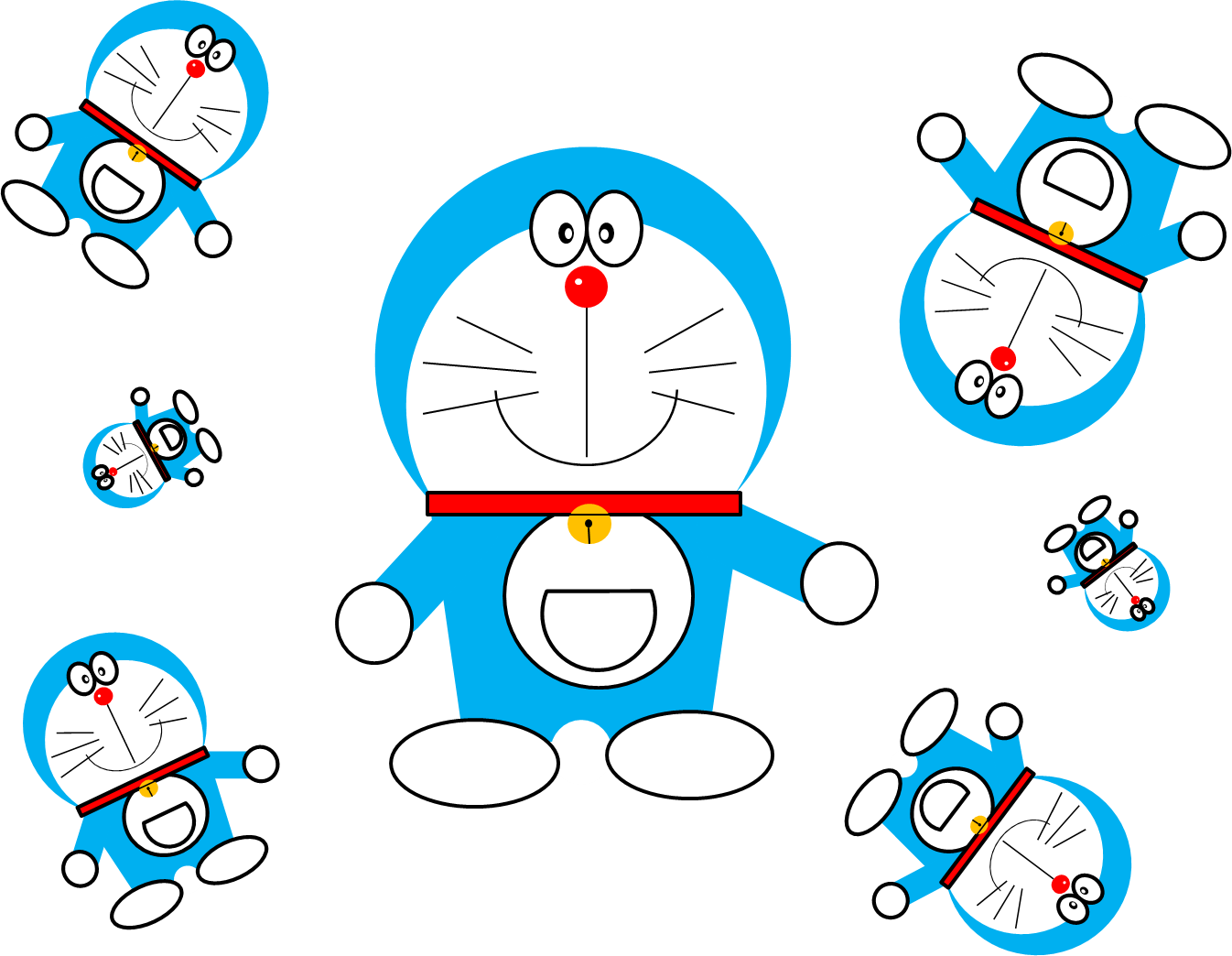 Microsoft Powerpoint Kategori - Doraemon (1346x1044)