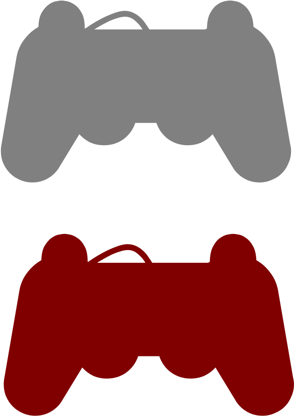 Game Controller-grey And Red - Controller Usb (744x1052)