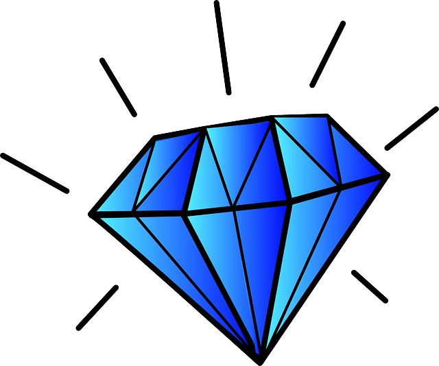 Stone Cliparts - “ - Diamond Cartoon (640x534)