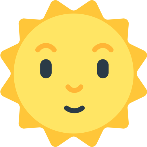 Mozilla - Significado Do Sol Emoji (512x512)