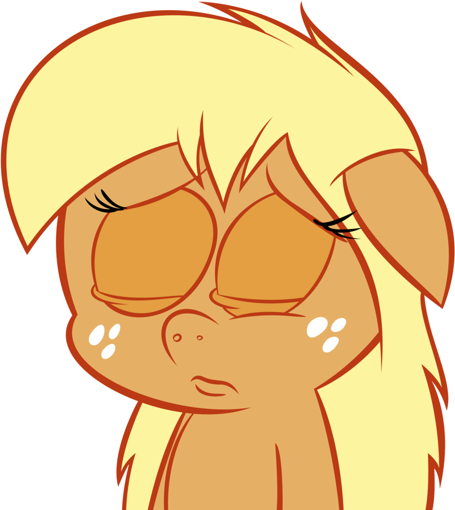 Applejack - Sad - Mov By - - Sad! (1024x1024)