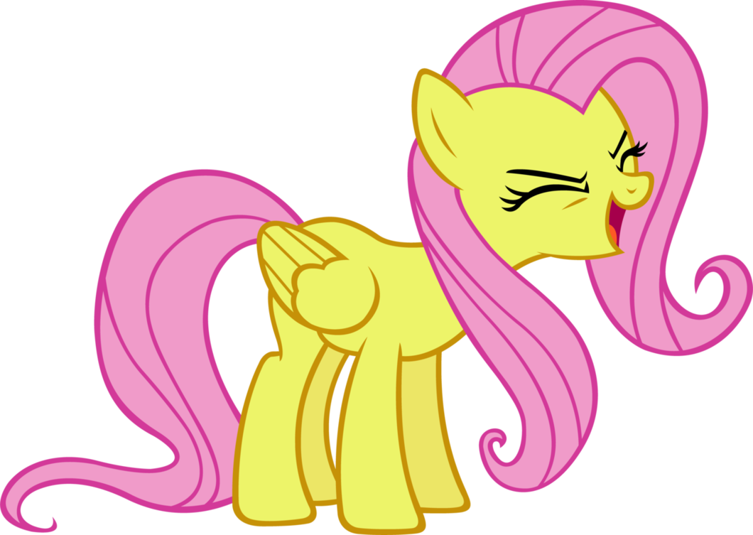 Флаттершай - Mlp Posey And Fluttershy (1060x753)
