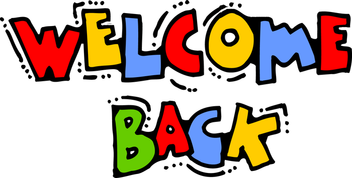 Welcome Back - Welcome Back Clipart (700x355)