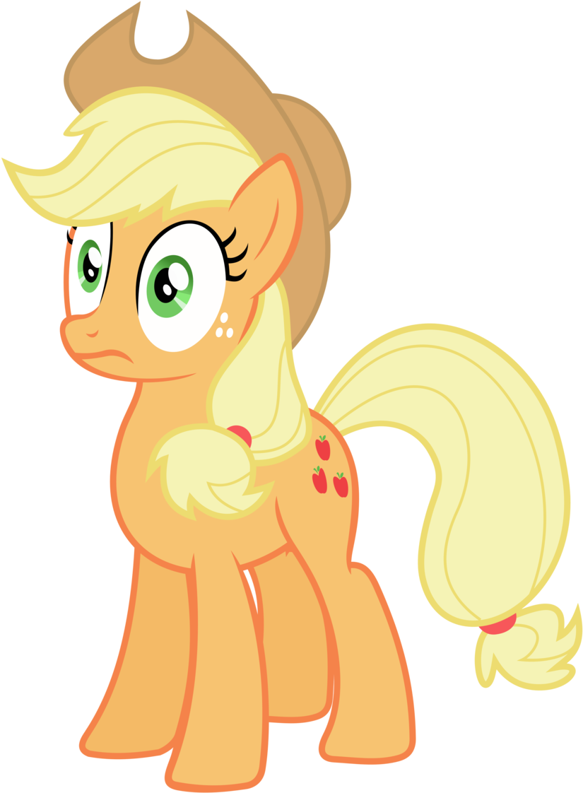 Applejack Shocked - Applejack (900x1145)