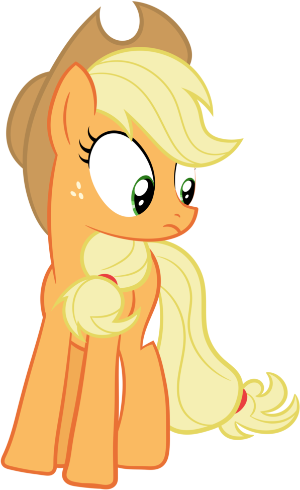 Applejack Surprised By Proenix - Applejack Surprised (741x1079)
