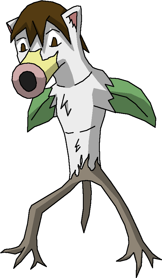 Leaf Stone Pg - Cartoon (590x994)