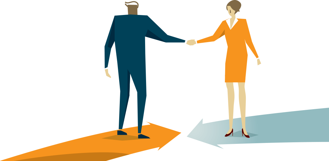 Interview Clipart Testing - Hire Candidate (1052x516)