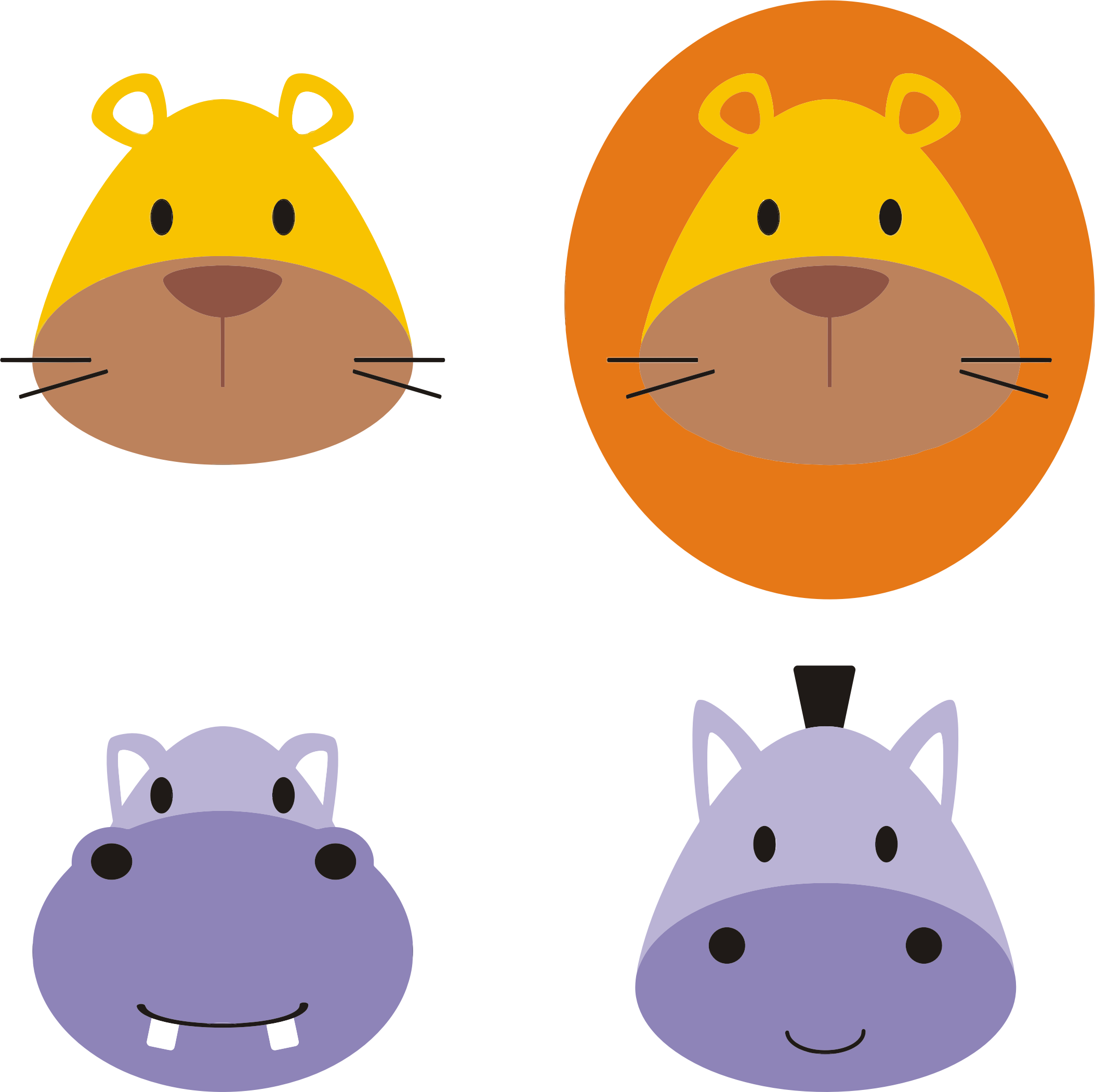 Big Image - Hippopotamus (2107x2102)