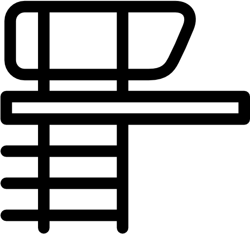 Diving Board Vector - Diving Board Vector (512x512)