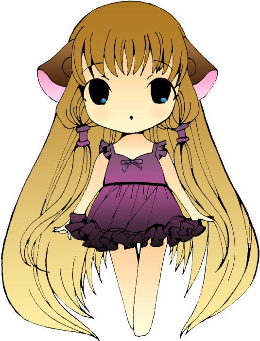 Chibi - Anime Girl Chibi Deviantart (600x713)