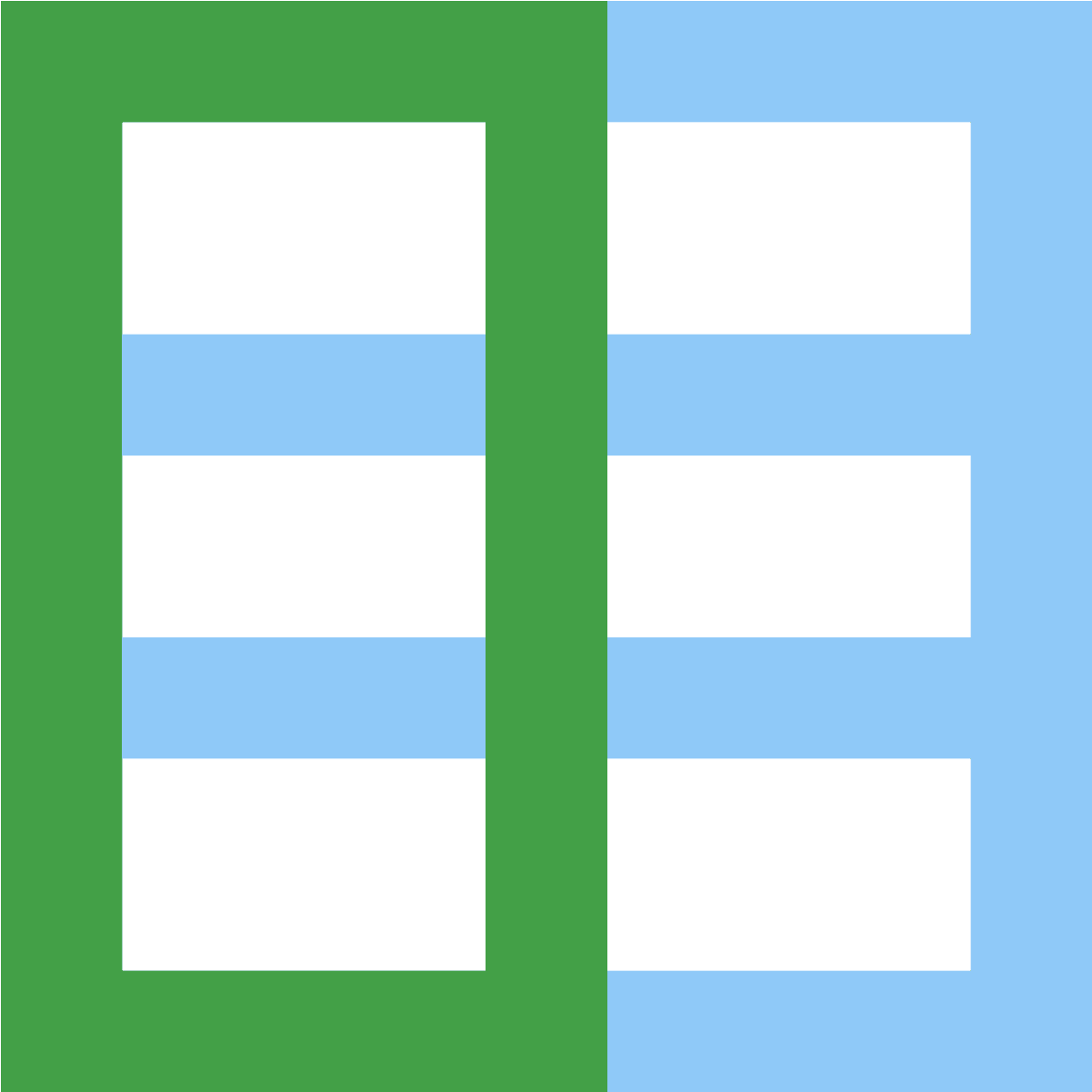 Select Column Icon - Icon (1600x1600)