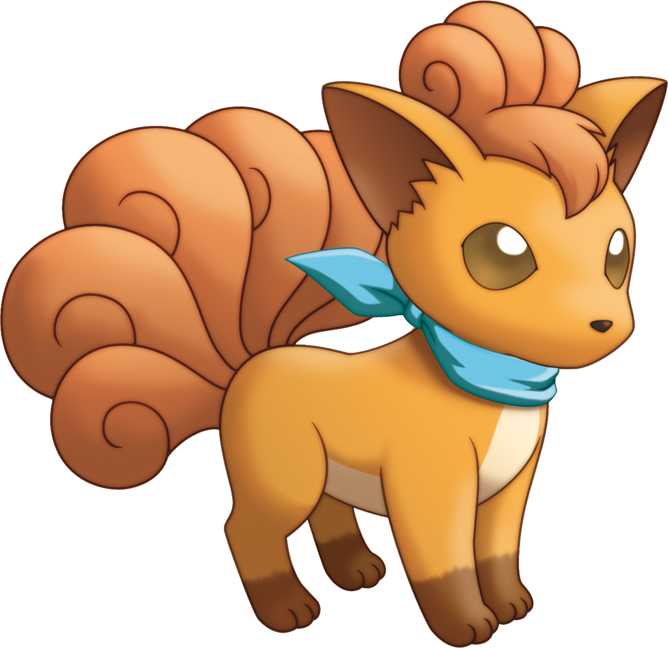 Pokemon - Pokemon Vulpix (1310x1272)