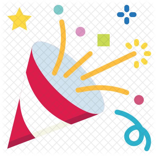 Confetti Icon - Party (512x512)