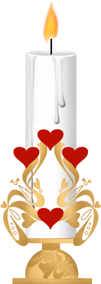 Candle * - Heart (225x564)