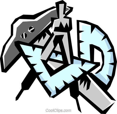 Geometry Tools Royalty Free Vector Clip Art Illustration - Math (480x469)